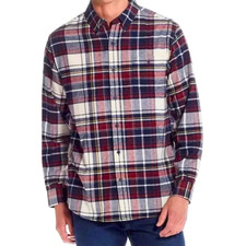 Weatherproof Vintage Men's Flannel Shirt Red Medium - NEW