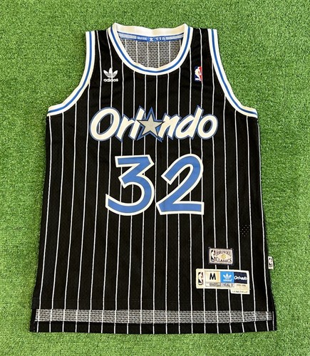 Orlando Magic Basketball Jersey Shaquille O’Neal 32 Adidas Size Medium Black NBA