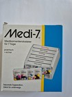 Medi-7 Medikamentendosierer für 7 Tage 1 Woche Pillendose Tablettenbox Pillenbox