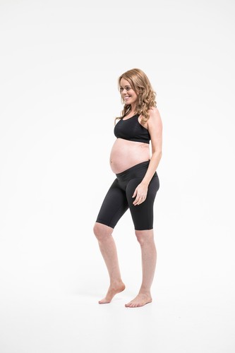 NEW SRC Pregnancy Shorts - Black L - Picture 2 of 3