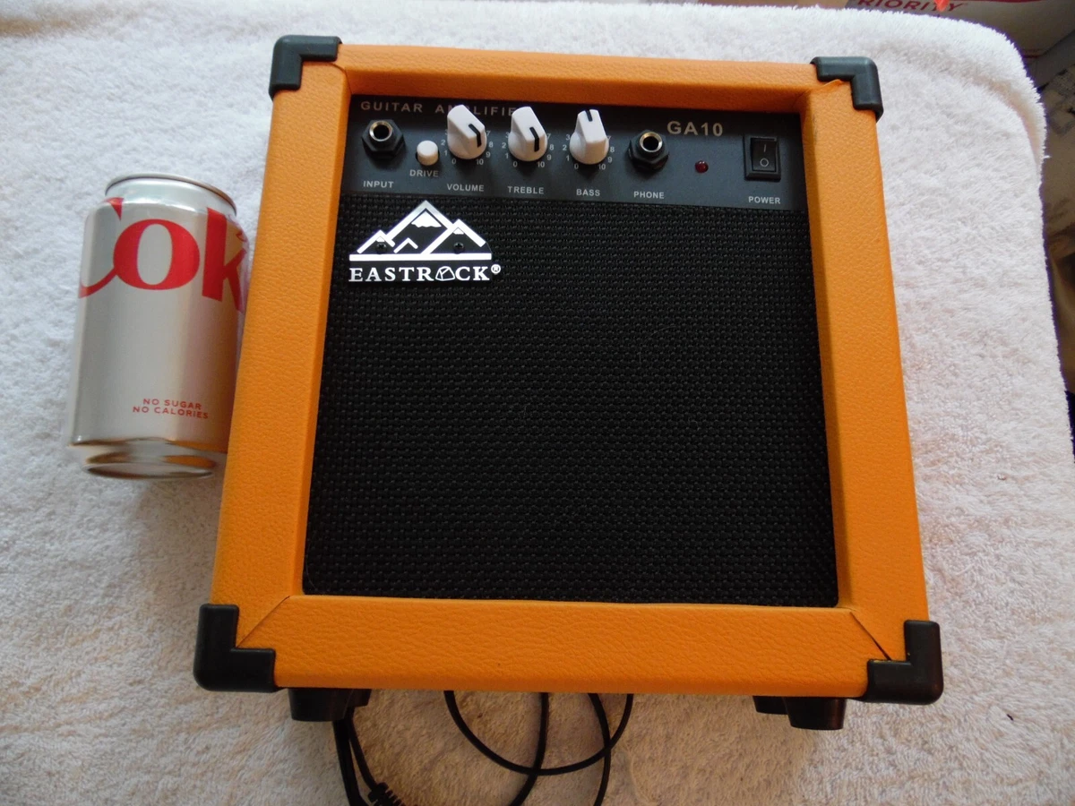 EastRock GA 10 Watts Guitar Combo Amplifier w Overdrive Orange eBay