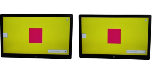 2 X HP ProDisplay P240va 24-inch HDMI Monitor - without stand