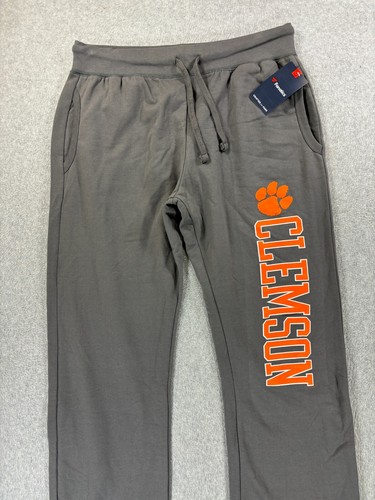 NWT Clemson Tigers Fanatics Campus Sweatpants (Men's XL) Gray - Picture 2 of 14