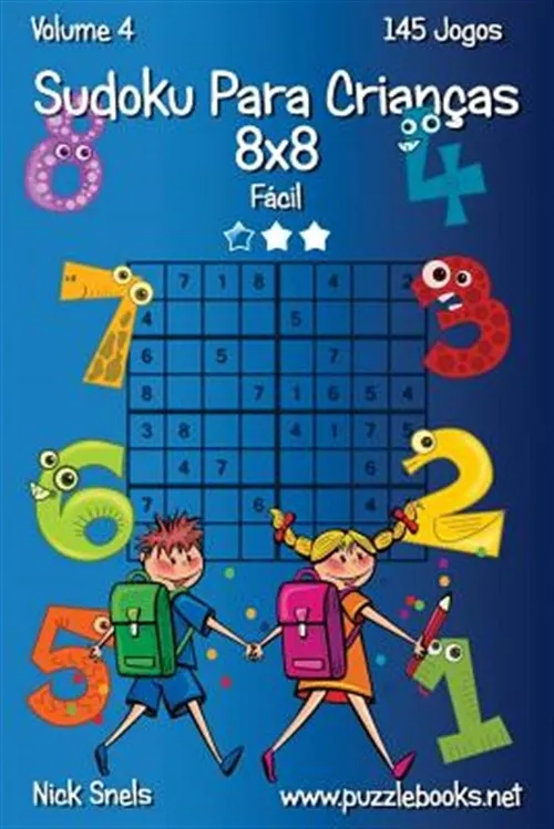 Sudoku Para Crianças 8x8 : Fácil, 145 Jogos, Paperback by Snels, Nick, Like  N 9781514107249