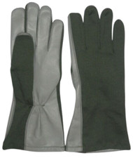 Leather Pilot Gloves  fire, heat, and flame resistance  