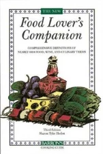 The New Food Lover's Companion - Paperback By Tyler Herbst, Sharon - VERY GOOD