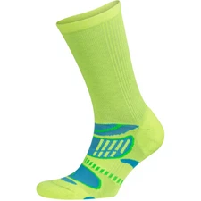 Balega UltraLight Crew Running Socks - Neon Lime/Ethereal Blue