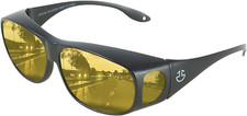 Fit over HD Day/Night Driving Glasses Wraparound Sunglasses for Men, Women 