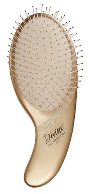 UsedLikeNew - Olivia Garden Divine Revolutionary Ergonomic Hair Brush, Gold