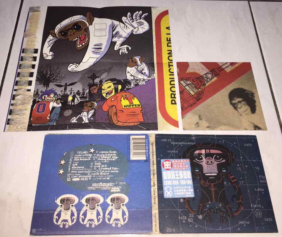 SPACEMONKEYZ VS GORILLAZ レコード GORILLAZ - Spacemonkeyz Vs. Gorillaz: Laika Come Home