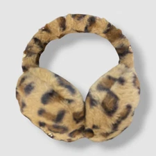 Super Smalls Kids Girls Brown Jungle Jeweled Ear Muffs OS