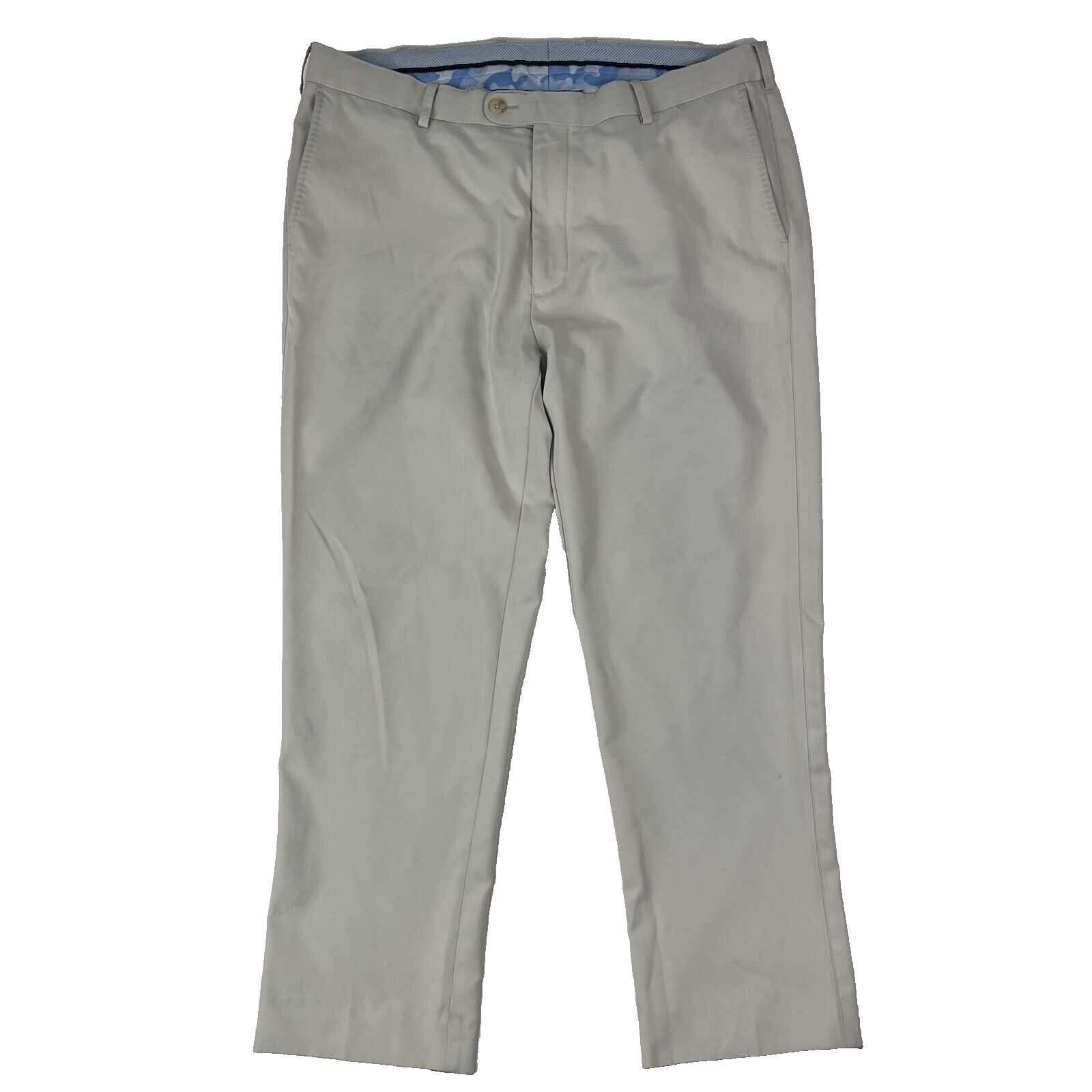 Current Peter Millar Tan Polyester Performance Ch… - image 1