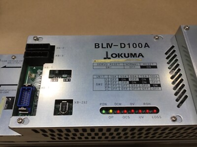 電源ユニット OKUMA BLIV-D100A / BLIVD100A Servo Motor Okuma BLIV-D100A / BLIVD100A Okuma Servo Drive #50C41PR4*AD | eBay