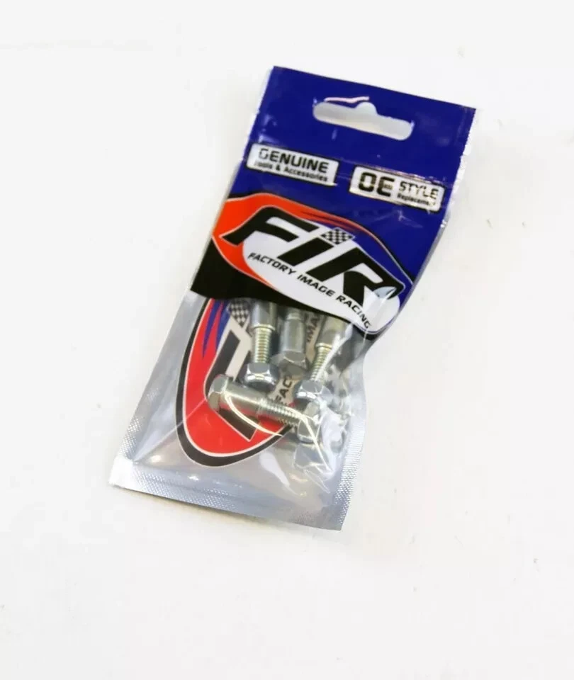 PACK DE 5 JUEGO DE PERNOS Y TUERCAS PIVOTANTES PALANCA EMBRAGUE FRENO 6MM HONDA XR200R 1981-84 Foto 2 de 2