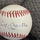 Mickey Mantle New York Yankees Signed Original Official American League Baseball