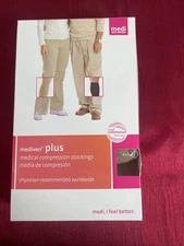 New Mediven Plus 10806 Open Toe Beige VI 20-30 Compression stocking RT