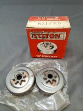 Tilton N217-K8 Clutch Drum Sprocket Spur 8T 1/4  Pitch fits Johnsonred ~ QTY 2