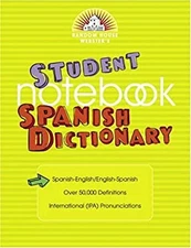Random House Webster's Student Notebook Spanish Dictionary Perfec