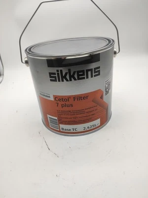 Sikkens Cetol Filter 7 Plus, Base TC, 2,425 L, lasure couche d'étanchéité - Photo 1/2