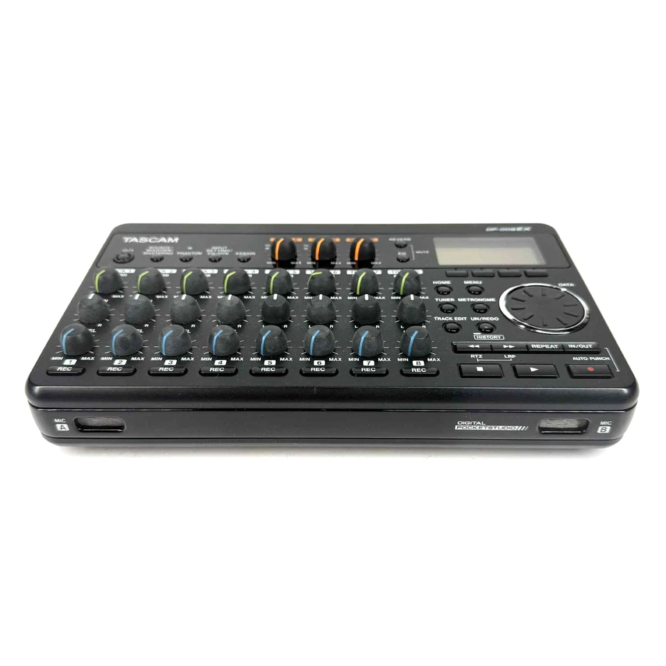 TASCAM DP-008EX Multi-Track Recorder DIGITAL POCKETSTUDIO 8-Track w/ Box - Image 3 of 4