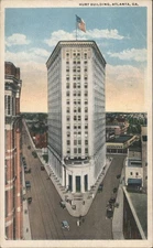 Hurt Building,Atlanta,GA Fulton County I. F. Co. Inc. Original Vintage Postcard