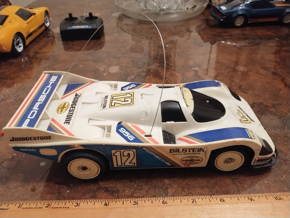 Vintage Nikko R/C 956 Porsche  - Image 4 of 4