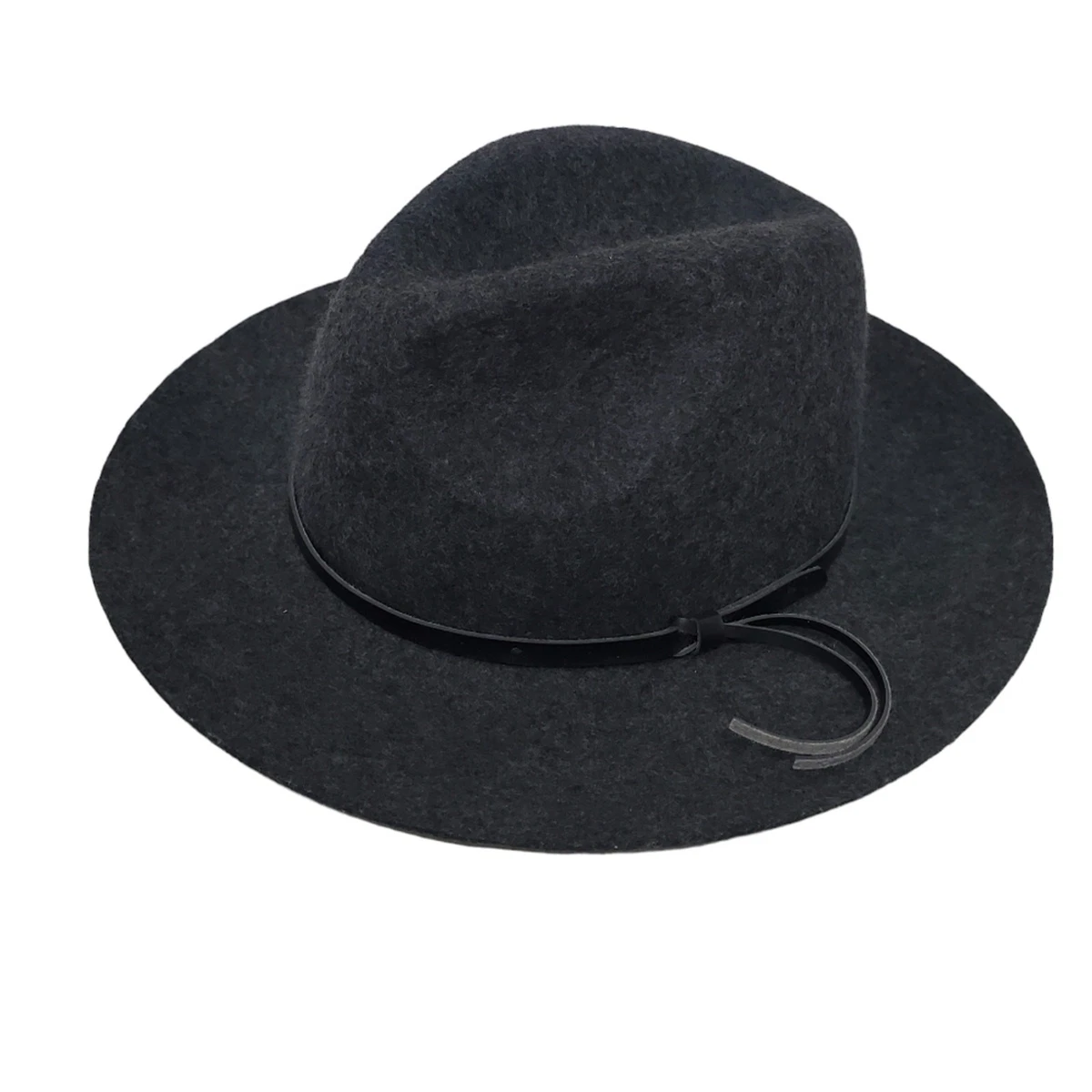 Lucky Brand Wool Panama Hat Gray Blush 4” Wide Brim Boho Chic NWT LK50039 Lucky Brand Fedora Hats for Women for sale | eBay main image 2