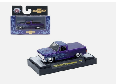 M2 1973 Chevrolet Cheyenne Super 10 Purple Flame 32500-108 1/64 | eBay