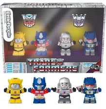 Fisher Price Little People Transformers Collector Set Four Main Characters