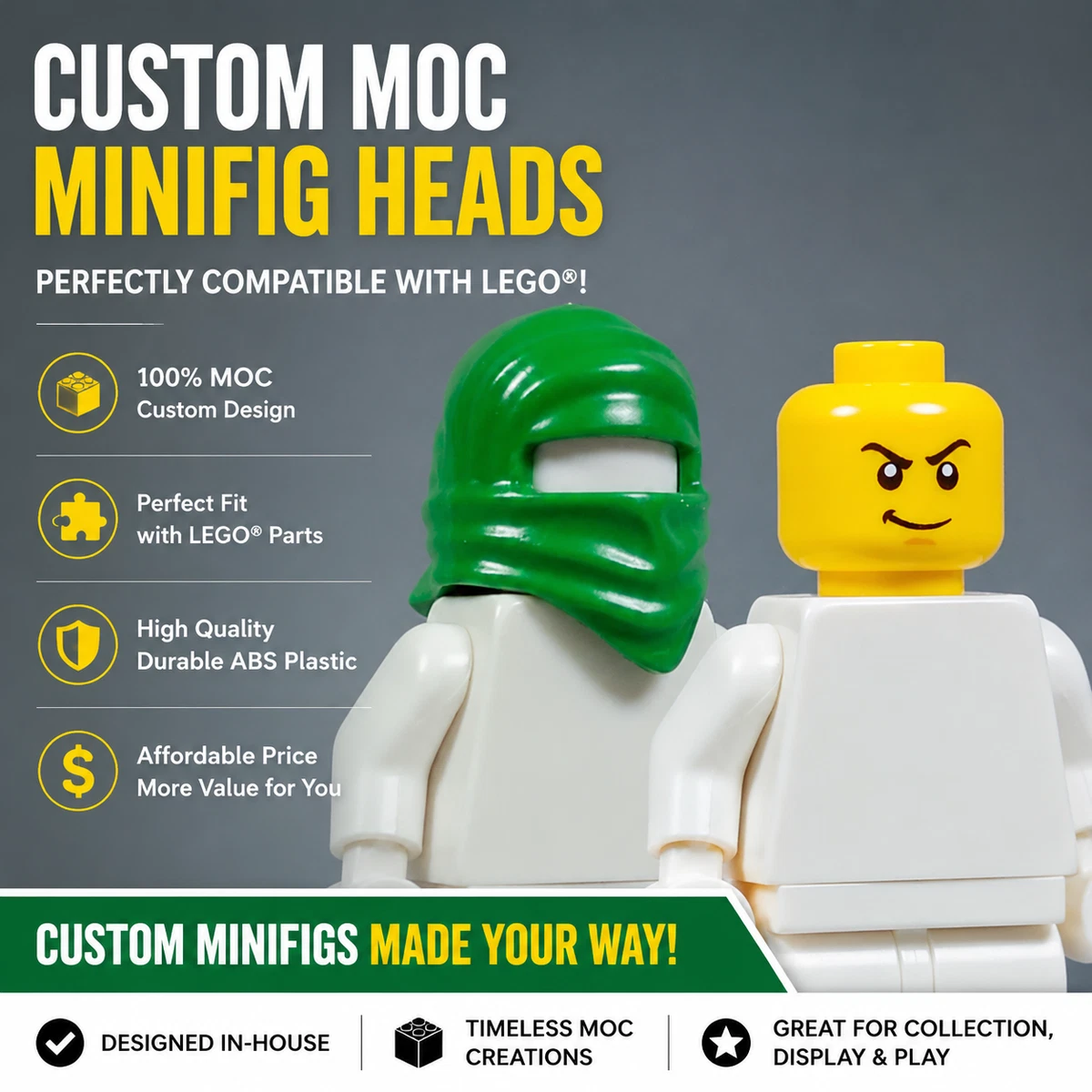 NINJAGO Custom Printed LEGO (R) Building Toys for sale | eBay