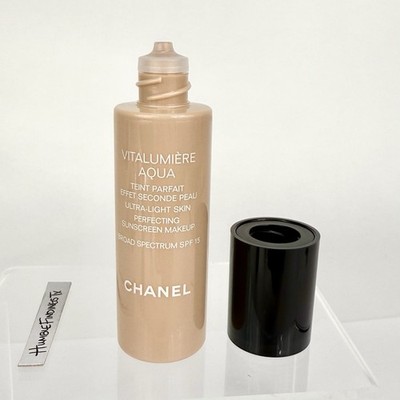 CHANEL Vitalumiere Aqua Skin Perfecting Makeup Foundation - PICK