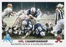 NFL CHAMPIONSHIP BROWNS COLTS 68### BUY 5 GET 1 FREE ### or 30% OFF 12 OR MORE