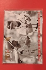 1996 Upper Deck - Postseason Checklist Chipper Jones, Barry Larkin #219