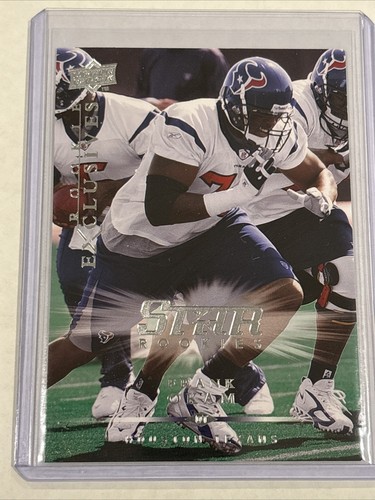 2008 UD Rookie Exclusives Football Card #RE19 Star Rookie Frank Okam RC - Foto 1 di 2