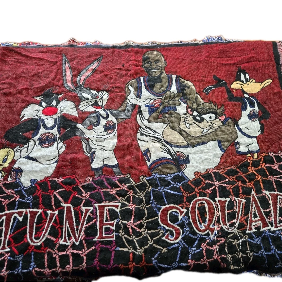 スペースJAM マイケルジョーダン　ブランケット　マルチカバー　150x118 Jordan Bedding In Blankets & Throws for sale - eBay