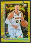 2025-26 Topps Chrome Nikola Jokic Gold Wave Refractor #36/50 Nuggets