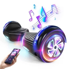 6.5in Hoverboard Dual Motors Electric Self-Balance Scooter Bluetooth for Kids