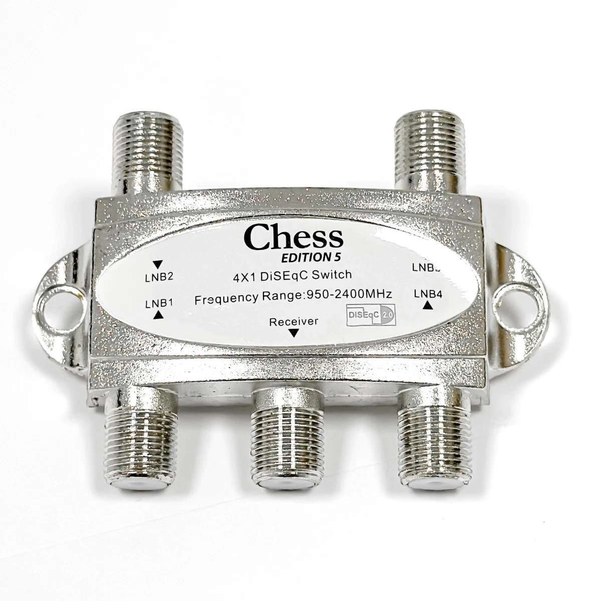 Interruptor SAT DiSEqC interruptor 4/1 interruptor 2/1 distribuidor de TV LNB 4K Full HD CHESS
