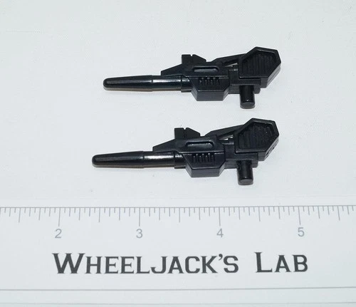 Predaking Rampage 2x Guns Lasers 1986 Vintage G1 Transformers Action Figure