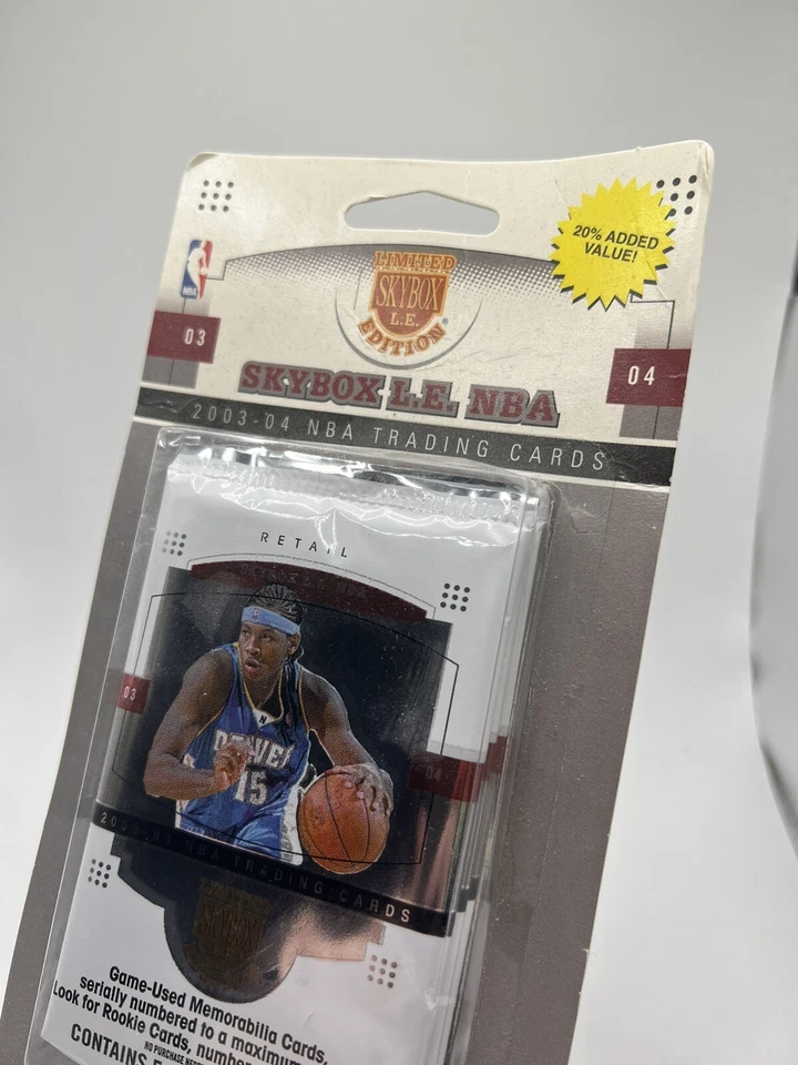 Skybox L.e. NBA 03 04 Sealed 3 Pack - Image 3 of 3