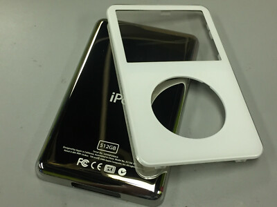 White IPod 5th Gen Housing White Front Faceplate Cover For IPod Video 5th & 5.5 Generation – Replacement Housing Gold Glossy Faceplates, Decals And Stickers - Foto 11
