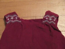 Petit Ami Smocked Wale Cord Wrap Dress size 6 Months