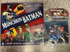 Munchkin Batman Game Steve Jackson KICKSTARTER ED Brand New/Sealed