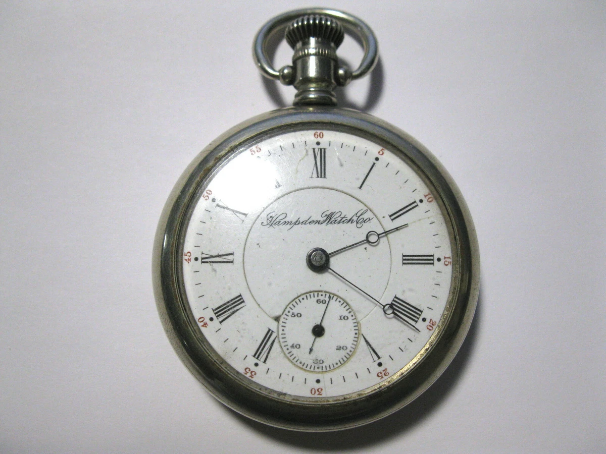 Vintage Hampden Pocket Watch 15 Jewel eBay