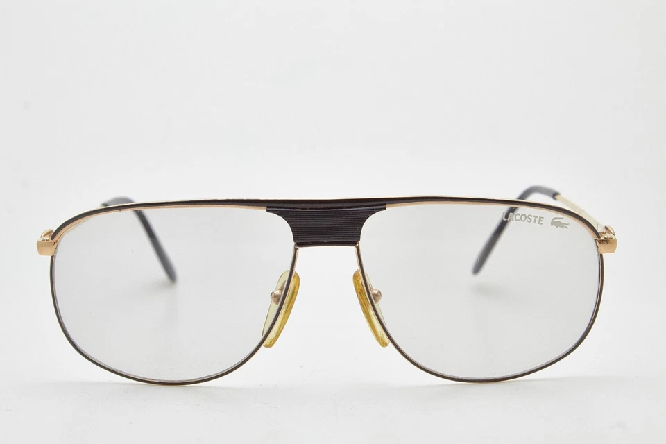 Gafas de sol vintage años 80 LACOSTE gafas 181 doradas lentes fotocromáticas piloto Foto 4 de 4