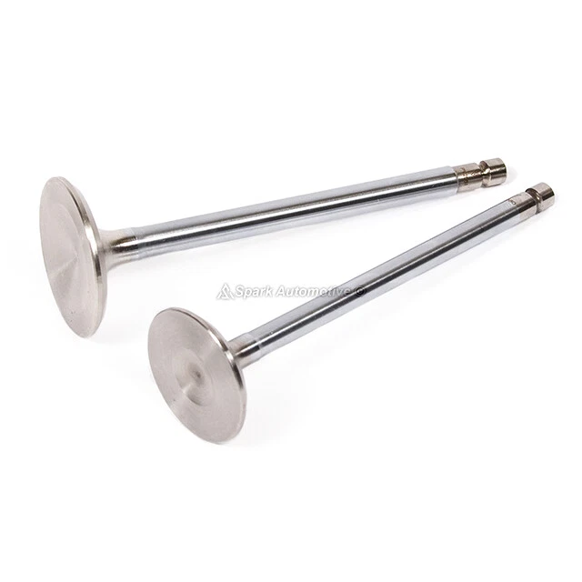 Válvulas de escape de admisión con sellos para Nissan Axess D21 Stanza 89-97 SOHC KA24E Foto 3 de 4