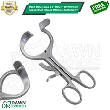 Molt Mouth Gag 3.5" Mouth Opener for Anesthesia Dental Instrument German Grade
