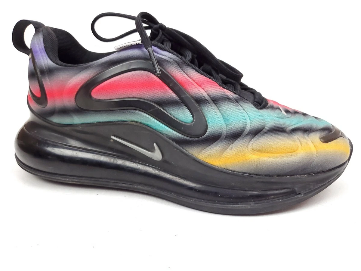 Nike Rainbow Black Air Max 720 Sneakers