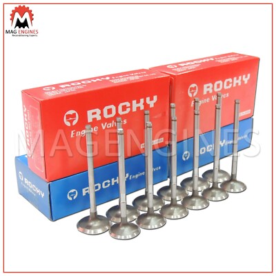 INTAKE & EXHAUST VALVE SET TOYOTA 1HZ 1HD-T FOR LAND CRUISER & COASTER 90-99