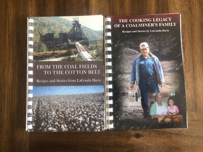LaGonda David Signed Books- Rock Hill, SC Coal-mining Recipes And Stories Sku51
